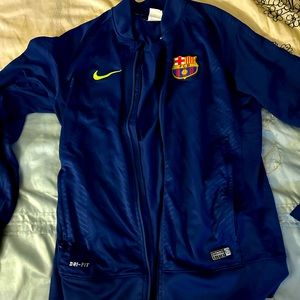 Vintage FC Barcelona track jacket